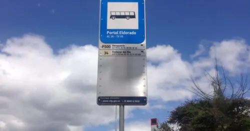 PARADERO SITP PORTAL EL DORADO  038A05